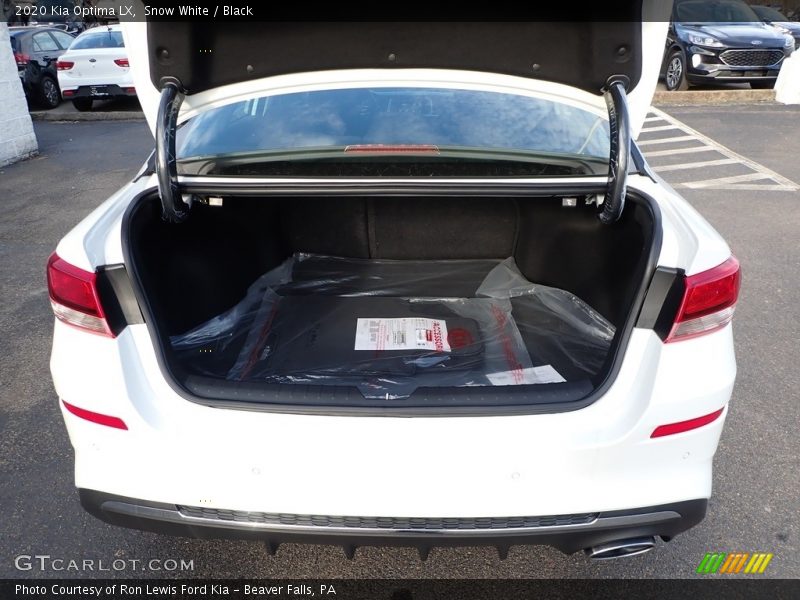Snow White / Black 2020 Kia Optima LX