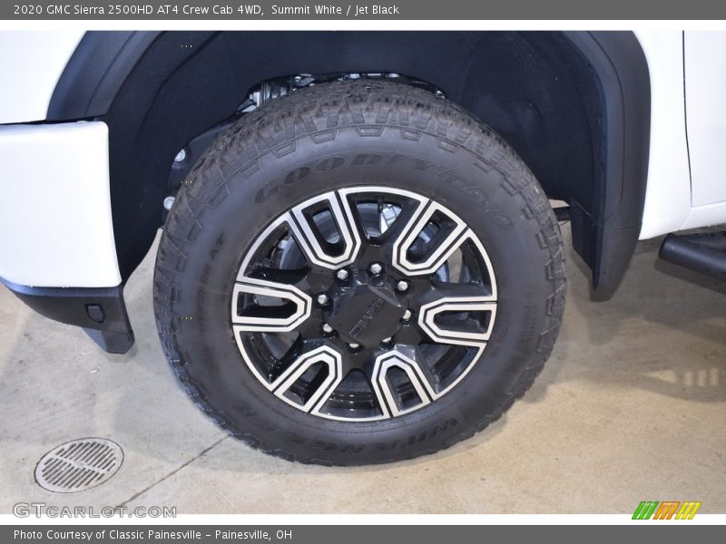 Summit White / Jet Black 2020 GMC Sierra 2500HD AT4 Crew Cab 4WD