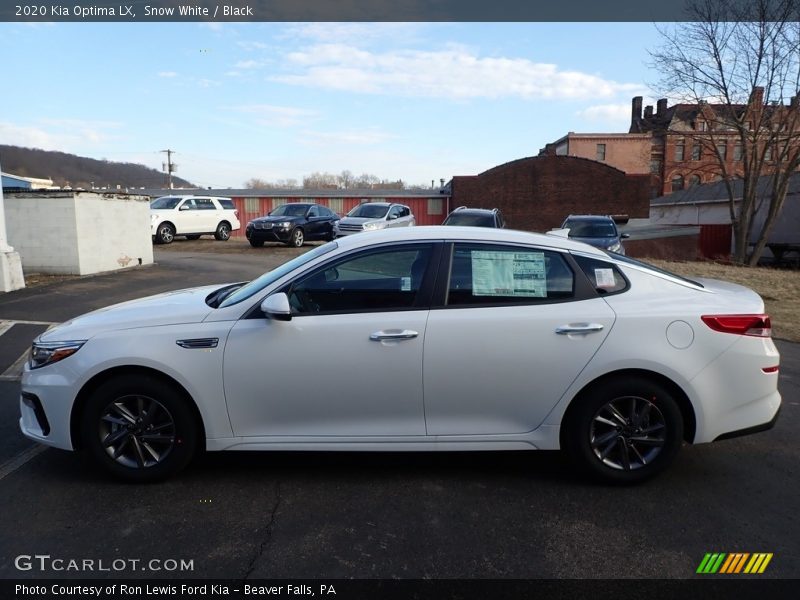 Snow White / Black 2020 Kia Optima LX