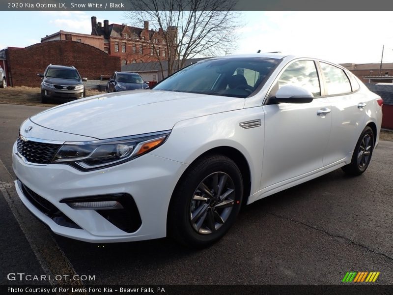 Snow White / Black 2020 Kia Optima LX