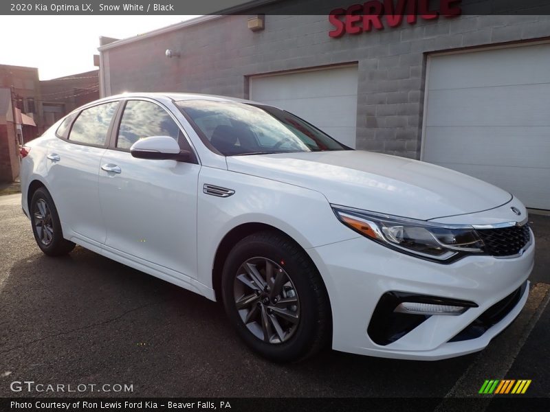 Snow White / Black 2020 Kia Optima LX