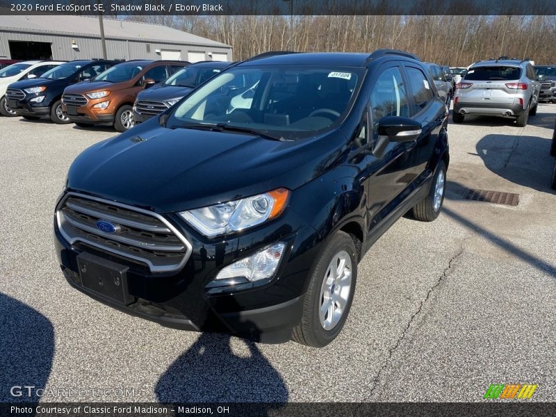 Shadow Black / Ebony Black 2020 Ford EcoSport SE
