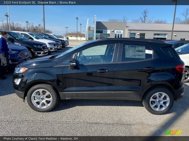 Shadow Black / Ebony Black 2020 Ford EcoSport SE