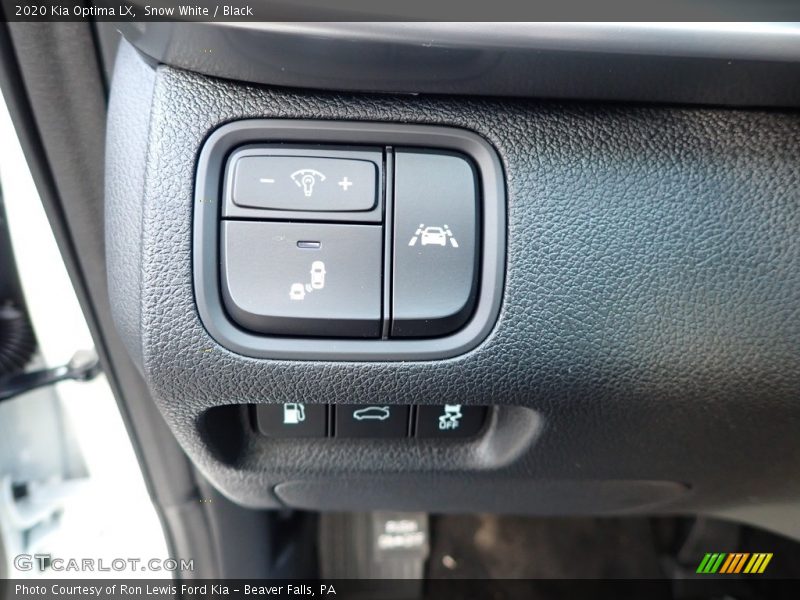 Snow White / Black 2020 Kia Optima LX