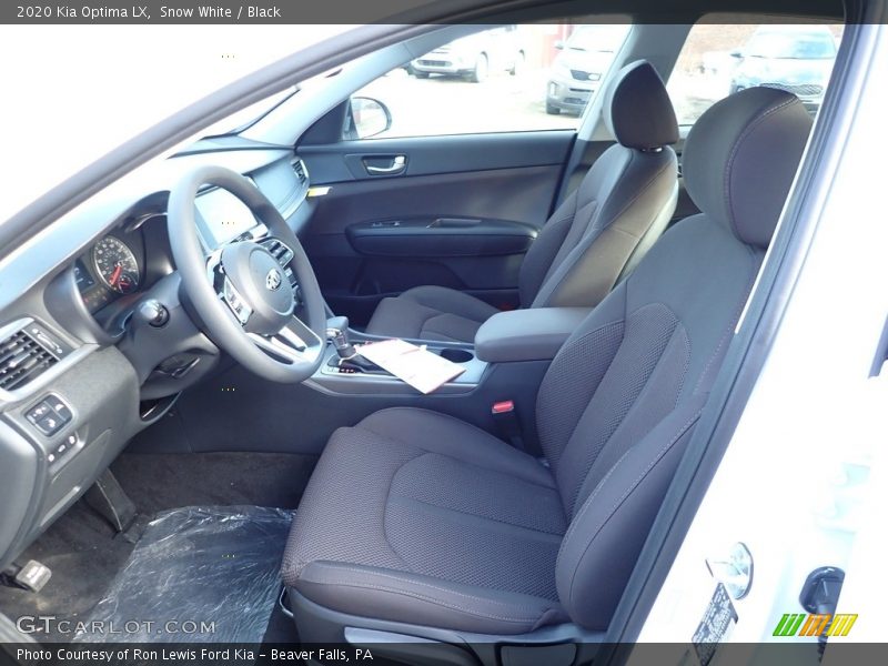 Snow White / Black 2020 Kia Optima LX