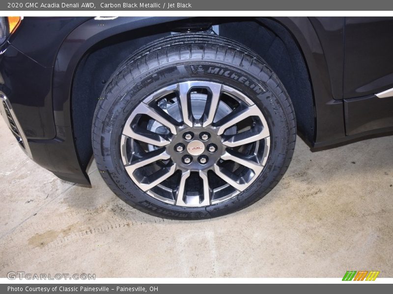 Carbon Black Metallic / Jet Black 2020 GMC Acadia Denali AWD