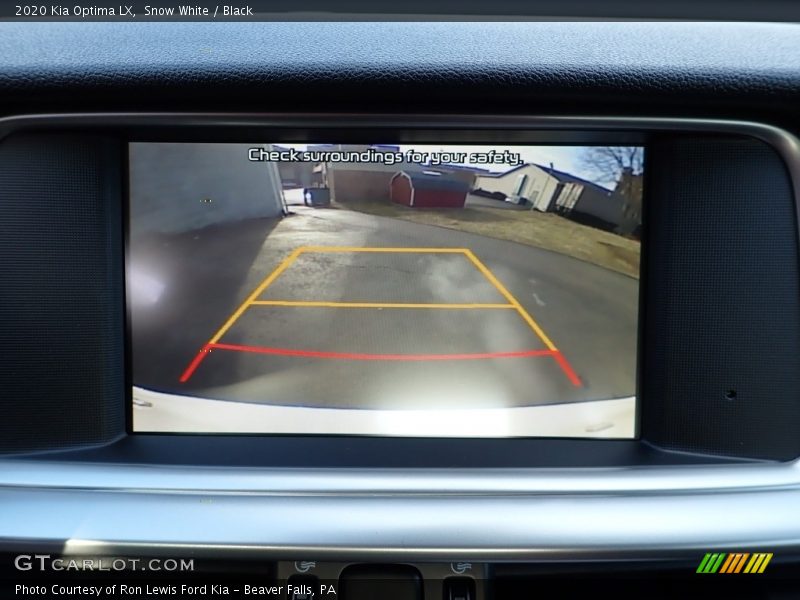 Snow White / Black 2020 Kia Optima LX