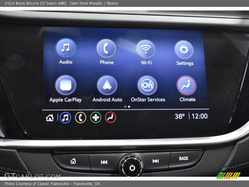 Satin Steel Metallic / Ebony 2020 Buick Encore GX Select AWD