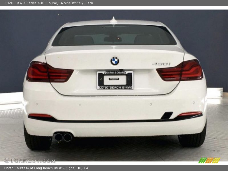 Alpine White / Black 2020 BMW 4 Series 430i Coupe