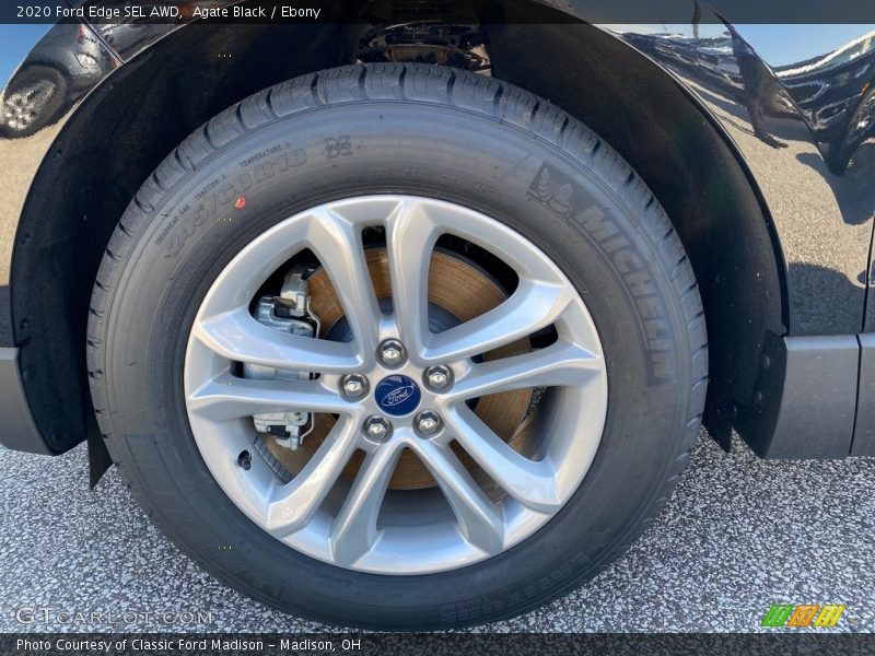 Agate Black / Ebony 2020 Ford Edge SEL AWD