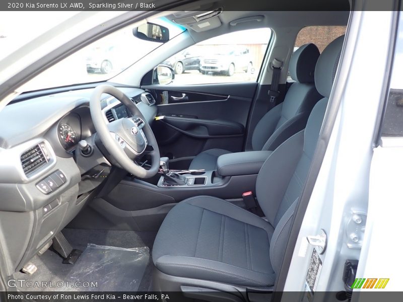 Sparkling Silver / Black 2020 Kia Sorento LX AWD
