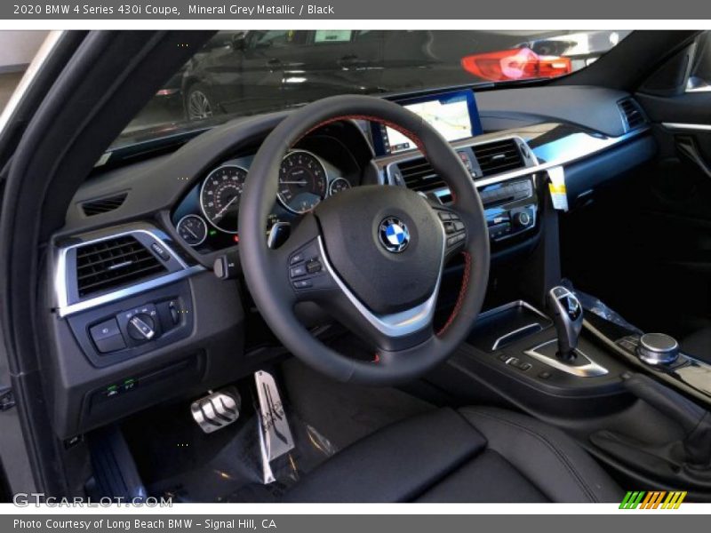 Mineral Grey Metallic / Black 2020 BMW 4 Series 430i Coupe