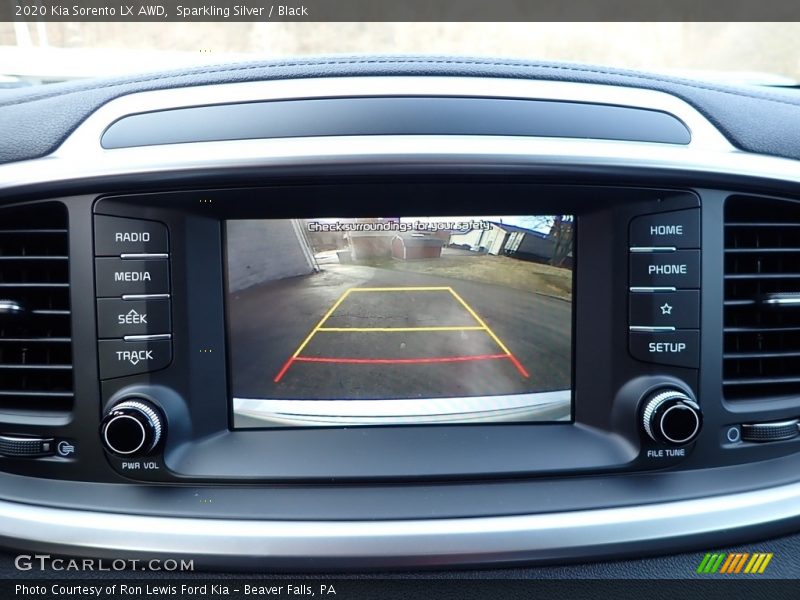 Sparkling Silver / Black 2020 Kia Sorento LX AWD