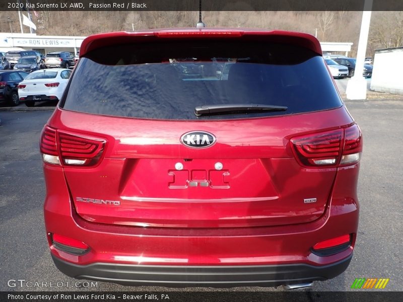 Passion Red / Black 2020 Kia Sorento LX AWD