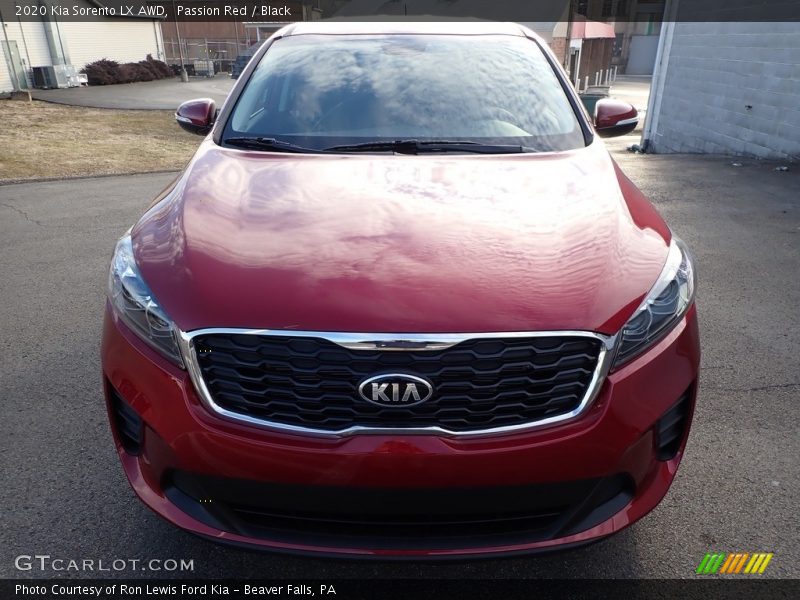 Passion Red / Black 2020 Kia Sorento LX AWD