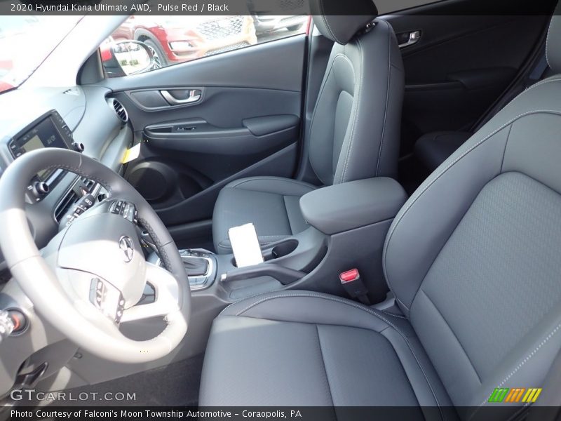 Pulse Red / Black 2020 Hyundai Kona Ultimate AWD