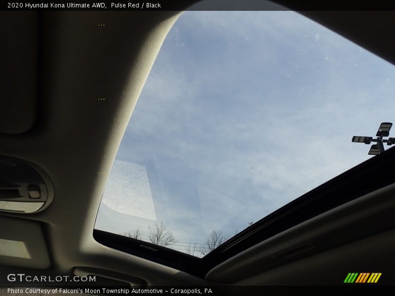 Pulse Red / Black 2020 Hyundai Kona Ultimate AWD