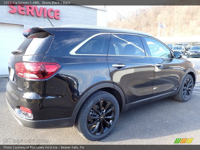 Ebony Black / Black 2020 Kia Sorento S AWD