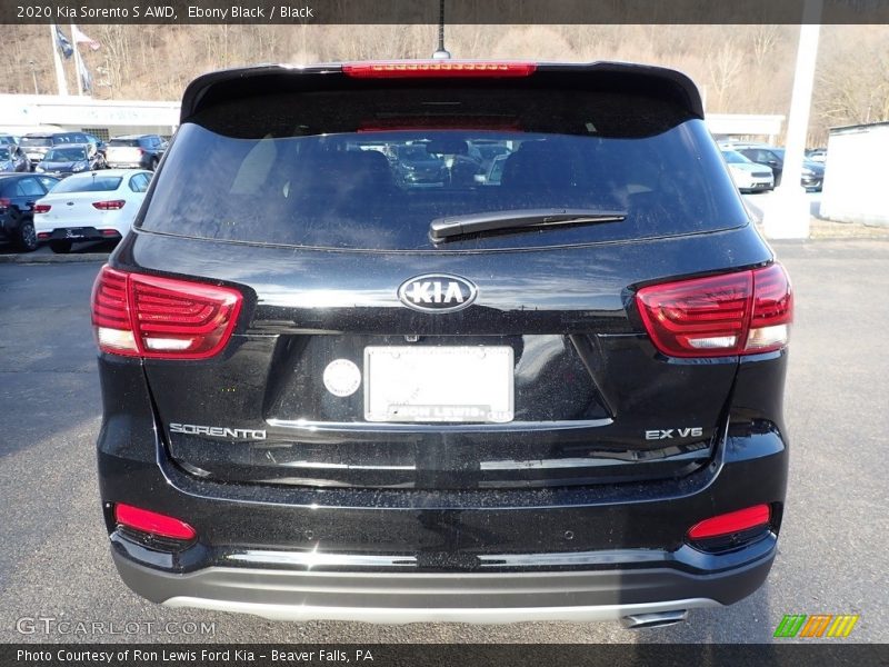 Ebony Black / Black 2020 Kia Sorento S AWD