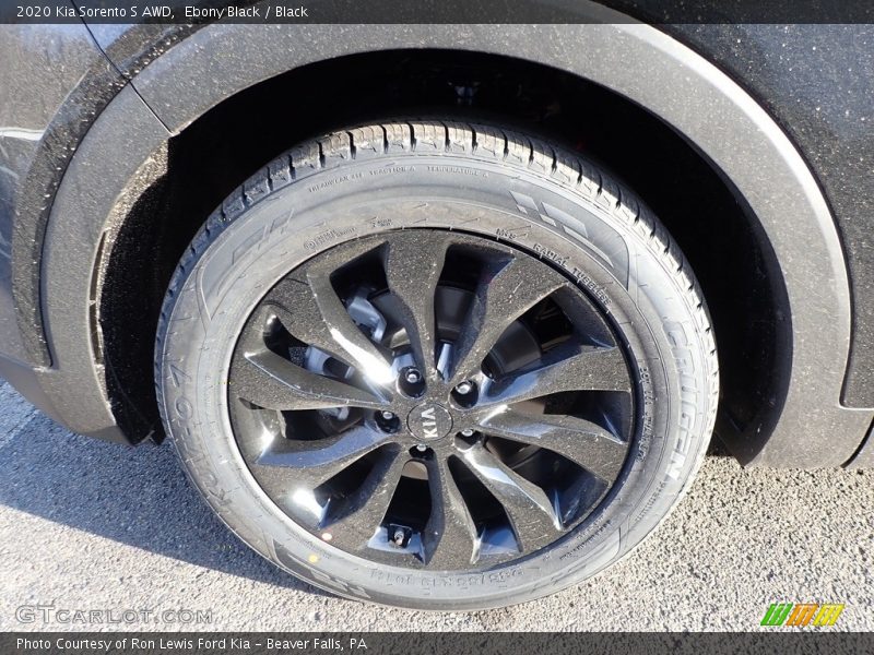 Ebony Black / Black 2020 Kia Sorento S AWD