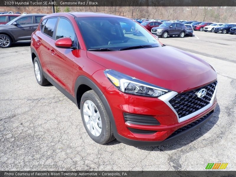 Gemstone Red / Black 2020 Hyundai Tucson SE AWD