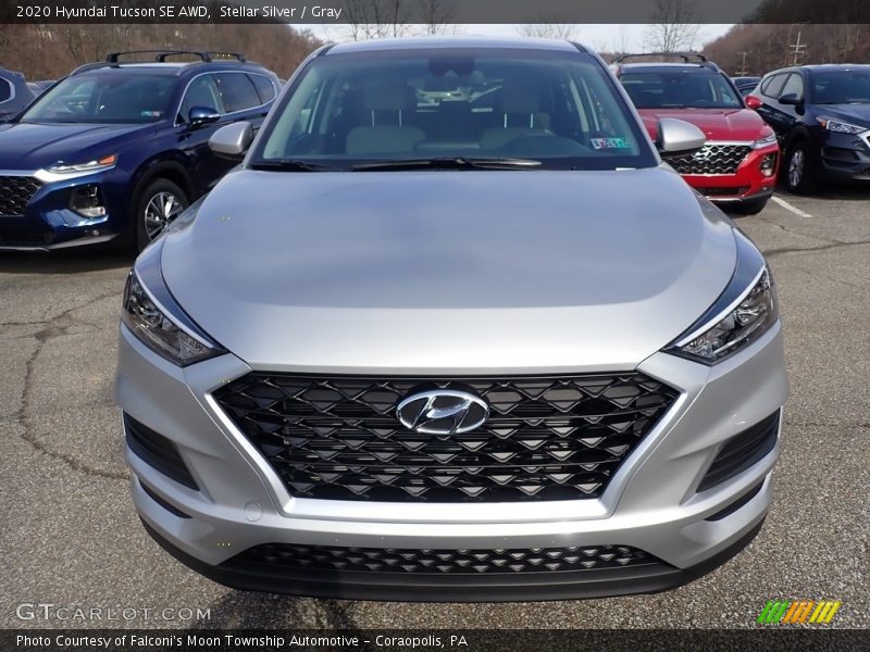 Stellar Silver / Gray 2020 Hyundai Tucson SE AWD