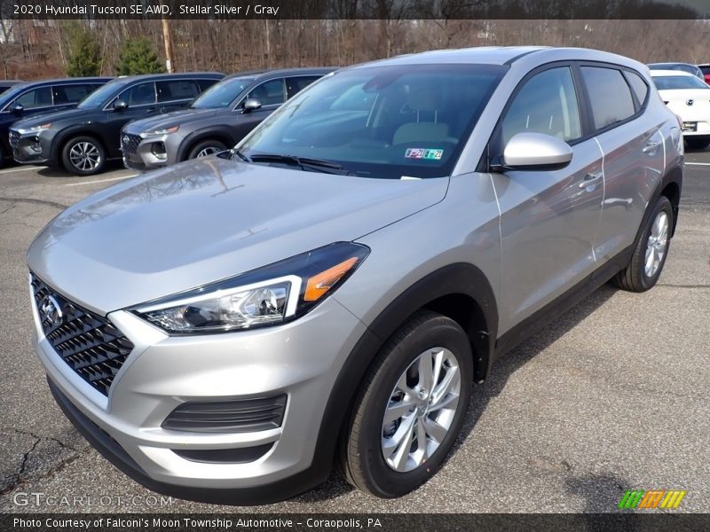 Stellar Silver / Gray 2020 Hyundai Tucson SE AWD