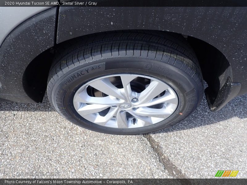 Stellar Silver / Gray 2020 Hyundai Tucson SE AWD