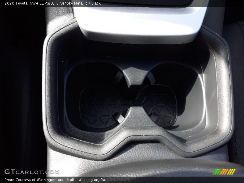 Silver Sky Metallic / Black 2020 Toyota RAV4 LE AWD
