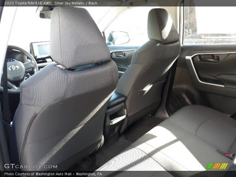 Silver Sky Metallic / Black 2020 Toyota RAV4 LE AWD