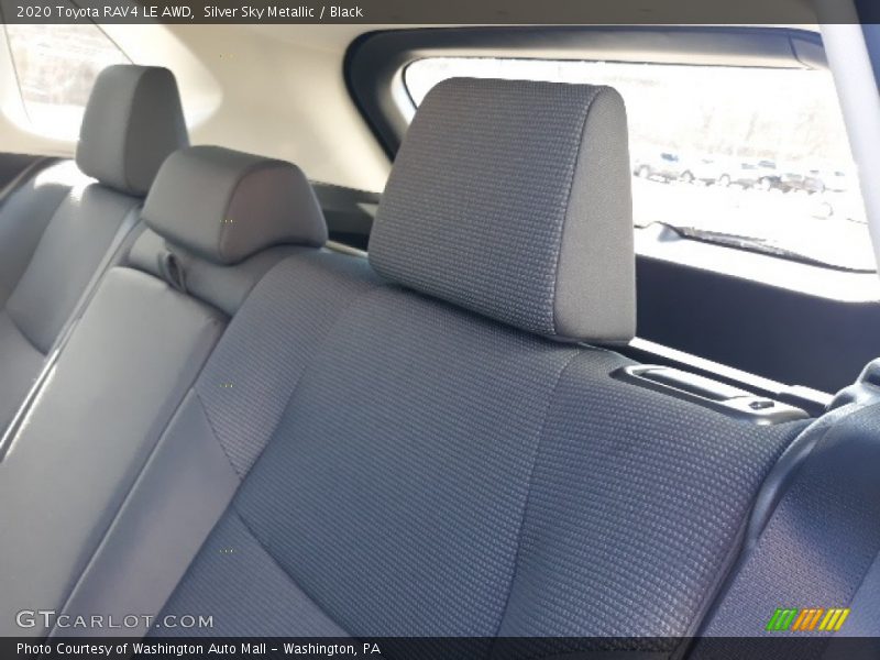 Silver Sky Metallic / Black 2020 Toyota RAV4 LE AWD