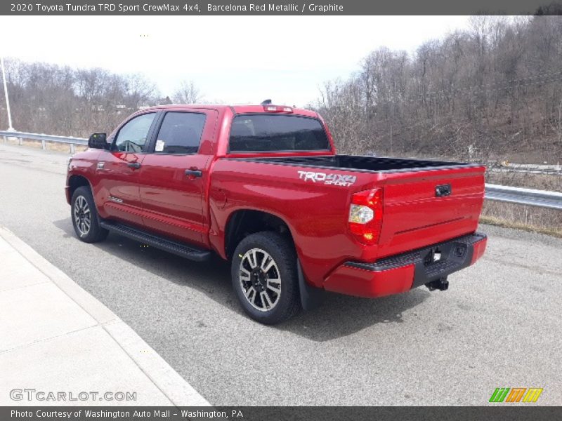 Barcelona Red Metallic / Graphite 2020 Toyota Tundra TRD Sport CrewMax 4x4