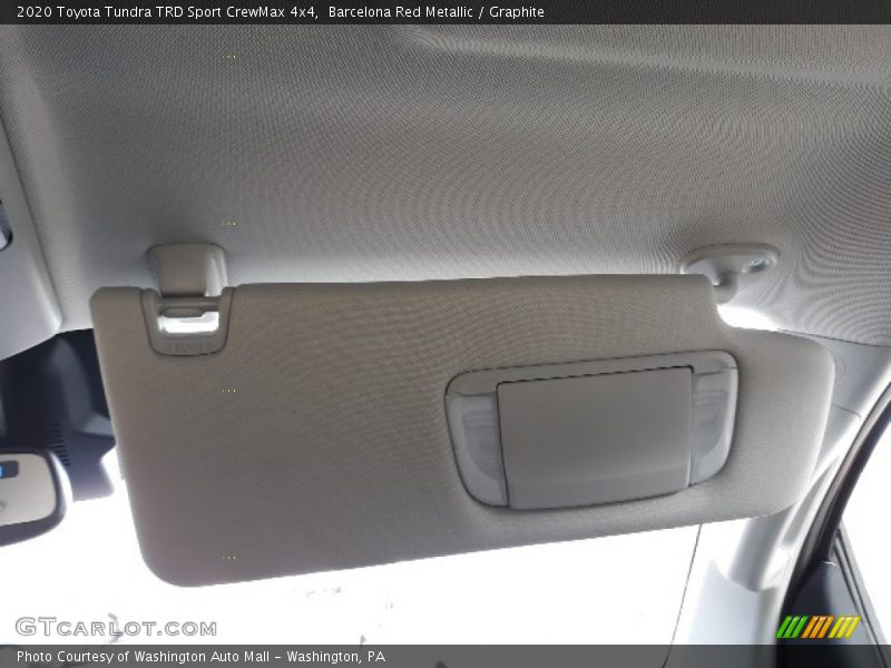 Barcelona Red Metallic / Graphite 2020 Toyota Tundra TRD Sport CrewMax 4x4