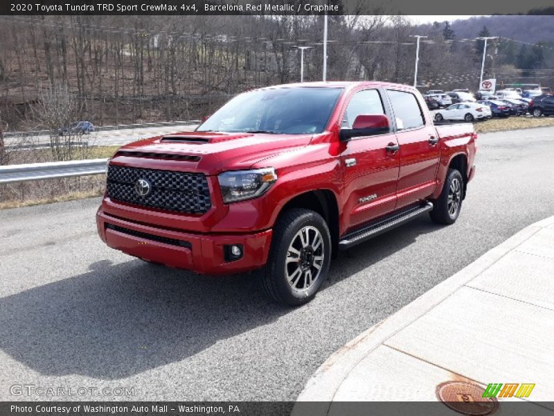 Barcelona Red Metallic / Graphite 2020 Toyota Tundra TRD Sport CrewMax 4x4