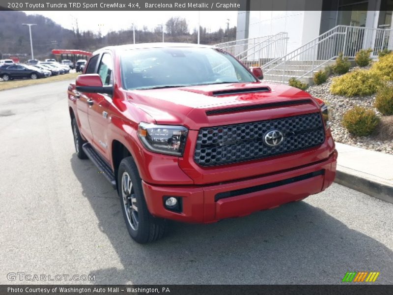 Barcelona Red Metallic / Graphite 2020 Toyota Tundra TRD Sport CrewMax 4x4