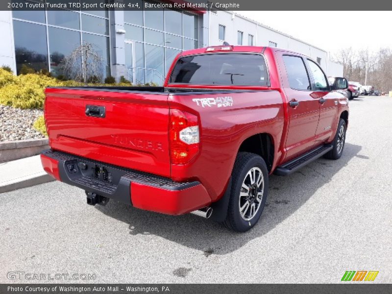 Barcelona Red Metallic / Graphite 2020 Toyota Tundra TRD Sport CrewMax 4x4