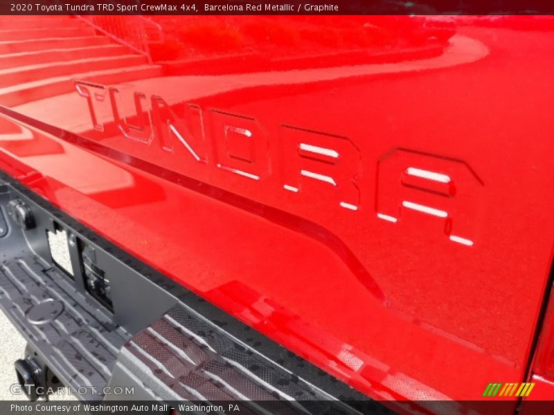 Barcelona Red Metallic / Graphite 2020 Toyota Tundra TRD Sport CrewMax 4x4