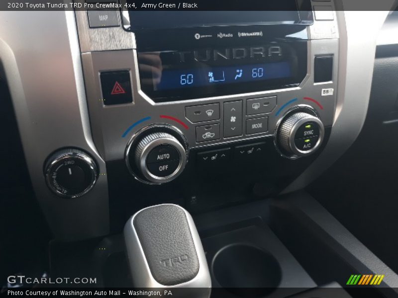 Controls of 2020 Tundra TRD Pro CrewMax 4x4