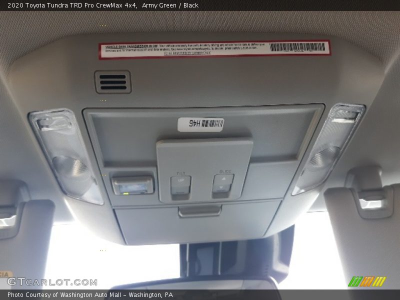 Army Green / Black 2020 Toyota Tundra TRD Pro CrewMax 4x4