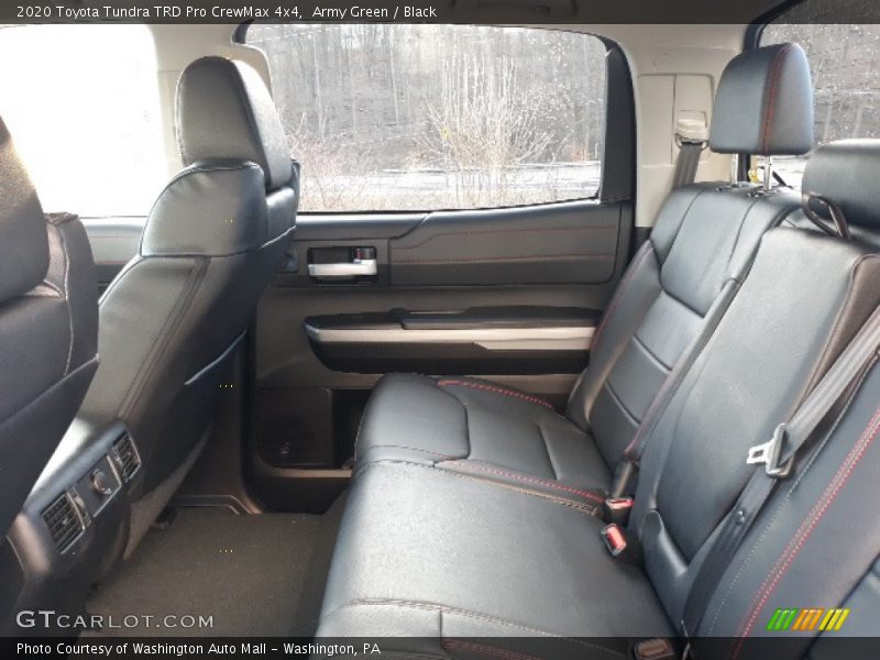 Rear Seat of 2020 Tundra TRD Pro CrewMax 4x4