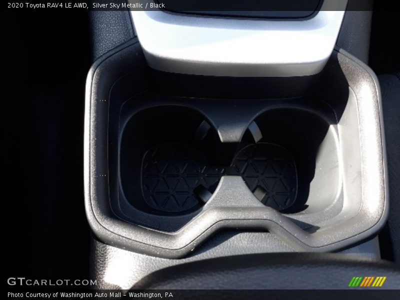 Silver Sky Metallic / Black 2020 Toyota RAV4 LE AWD