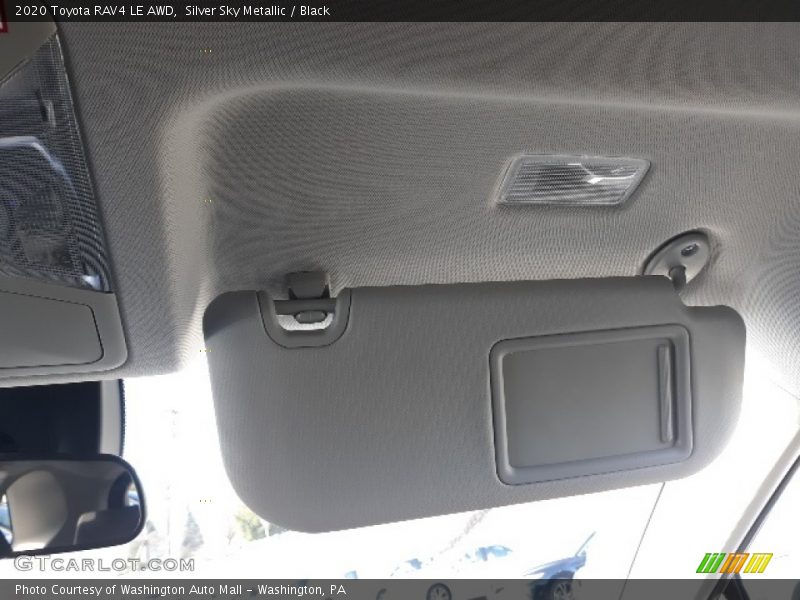 Silver Sky Metallic / Black 2020 Toyota RAV4 LE AWD
