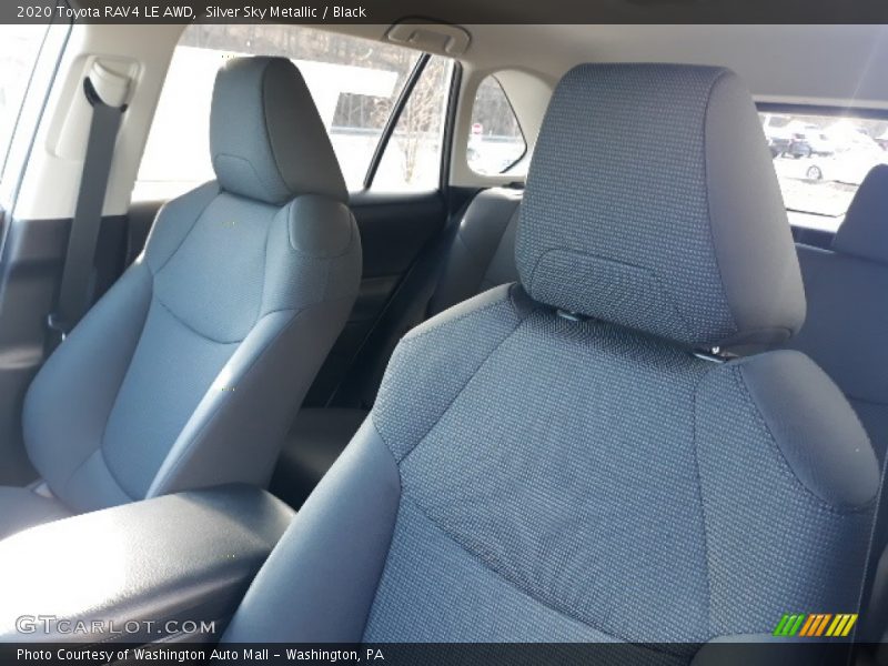 Silver Sky Metallic / Black 2020 Toyota RAV4 LE AWD