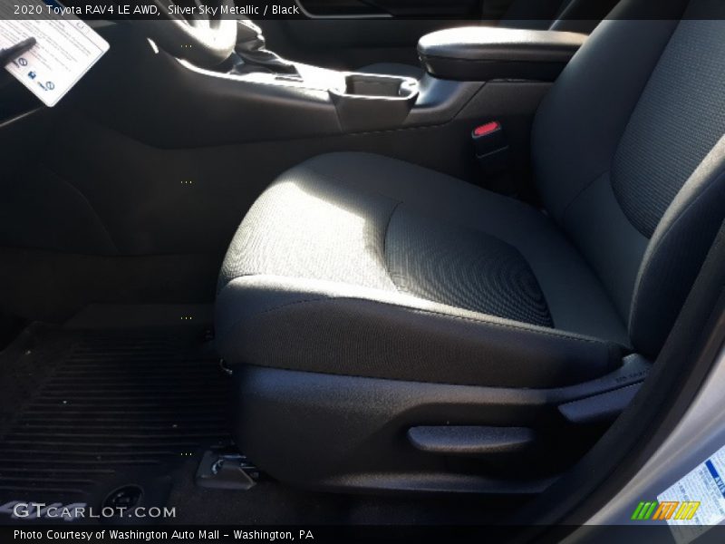 Silver Sky Metallic / Black 2020 Toyota RAV4 LE AWD