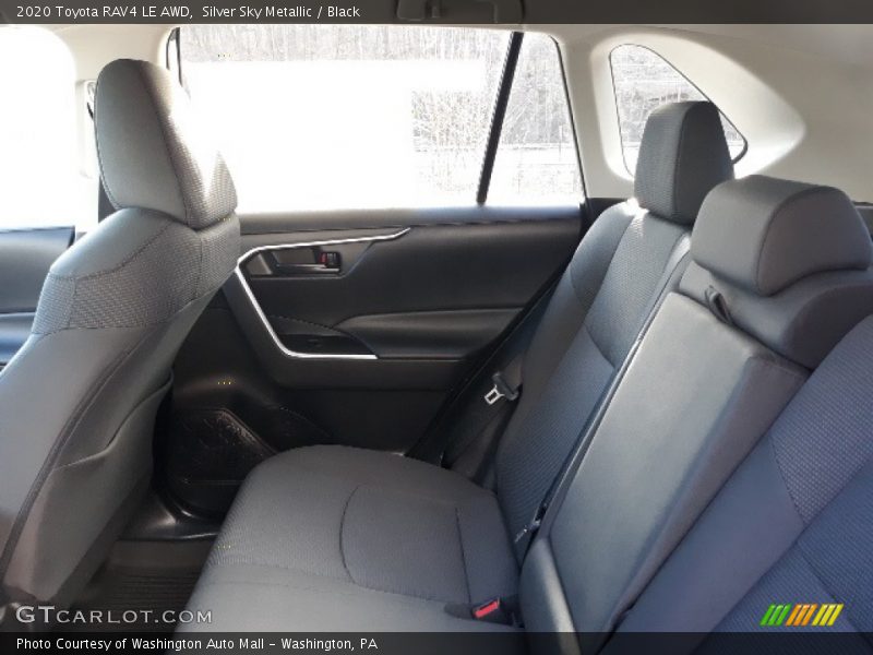 Silver Sky Metallic / Black 2020 Toyota RAV4 LE AWD
