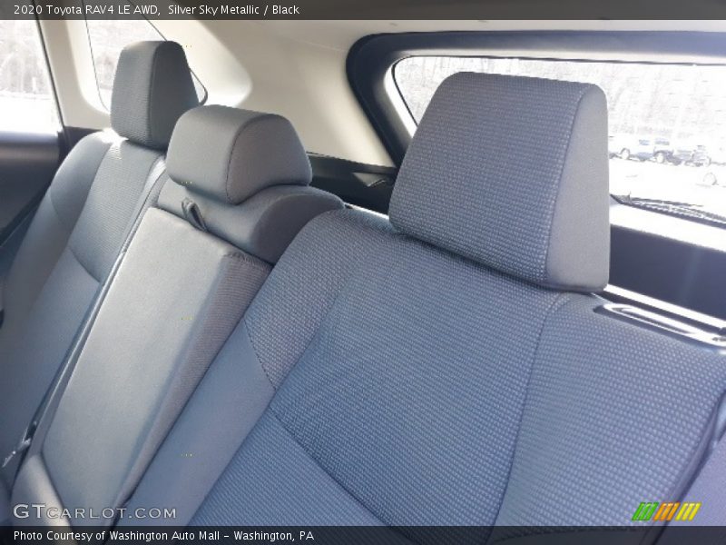 Silver Sky Metallic / Black 2020 Toyota RAV4 LE AWD