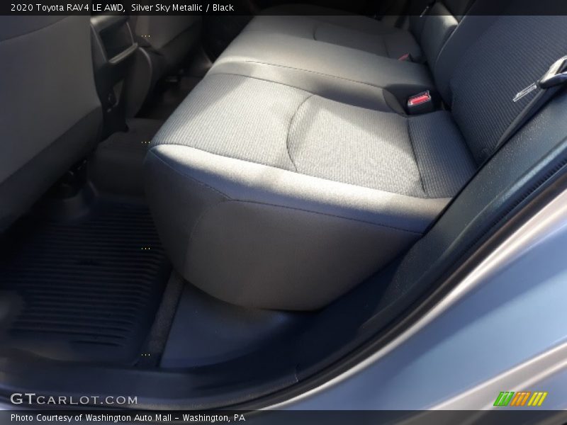 Silver Sky Metallic / Black 2020 Toyota RAV4 LE AWD