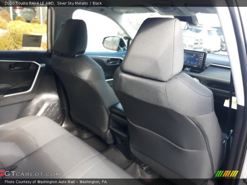 Silver Sky Metallic / Black 2020 Toyota RAV4 LE AWD