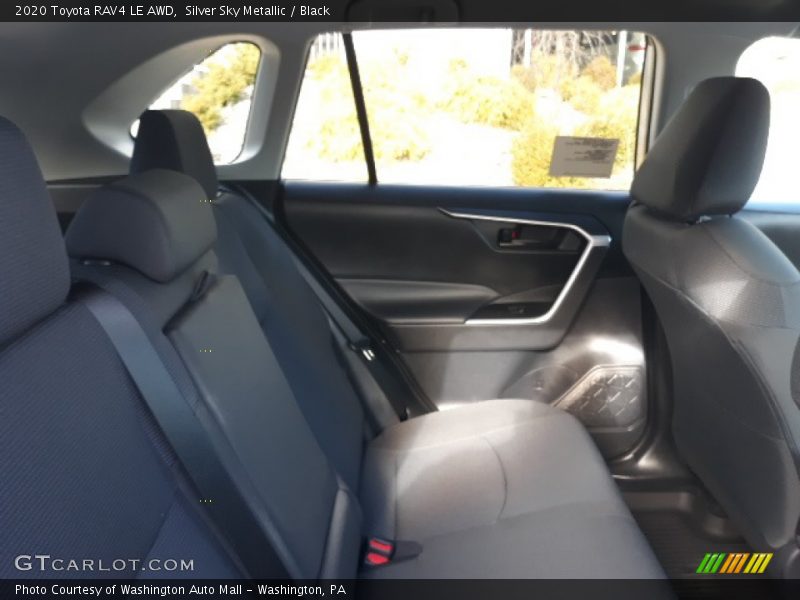 Silver Sky Metallic / Black 2020 Toyota RAV4 LE AWD