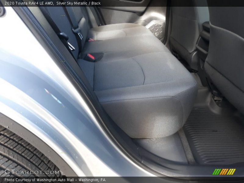 Silver Sky Metallic / Black 2020 Toyota RAV4 LE AWD